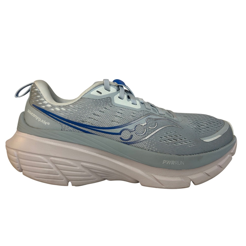 Saucony Guide 18 Women's Gray/Blue Running Shoes Size 8.5 M Athletic‎ Sneakers